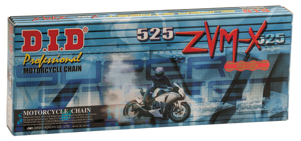 D.I.D 链条 SUPER STREET 525ZVMX-130L X-RING CHAIN NATURAL