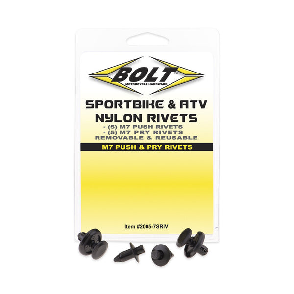 BOLT 五金件 ATV Nylon Rivet Kits