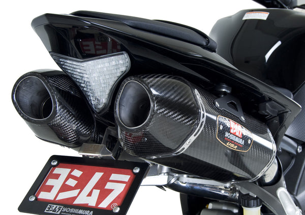 YOSHIMURA 排气管 EXHAUST STREET R-77 SLIP-ON SS-CF-CF DUAL