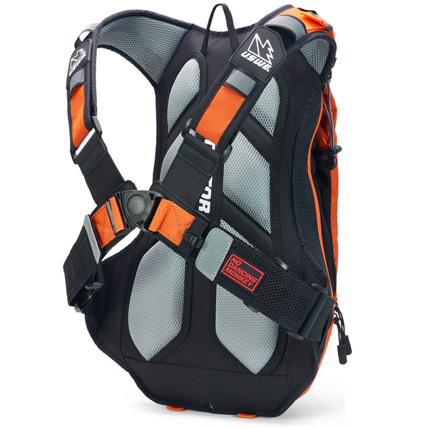 Uswe 背包 Patriot 15 w/ CE SAS-Tech Back Protector Orange/Black Patriot 15 橙/黑