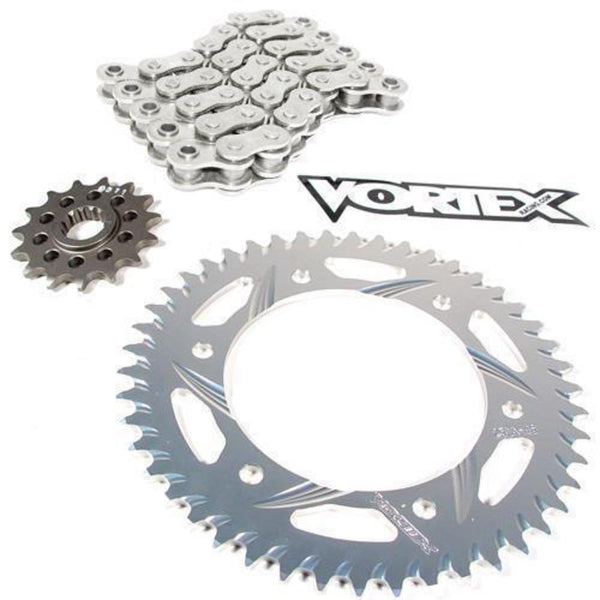 VORTEX 链轮/链条套件 STL/ALU 15/43T 黑 RX3 520-114L BLK