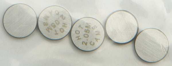 HOT CAMS 发动机 VALVE SHIMS 7.48X2.05MM 5/PK