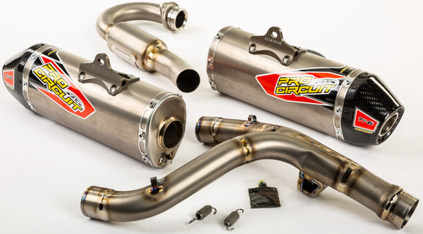 PRO CIRCUIT 排气管 TI-6 TITANIUM DUAL EXHAUST SYSTEM