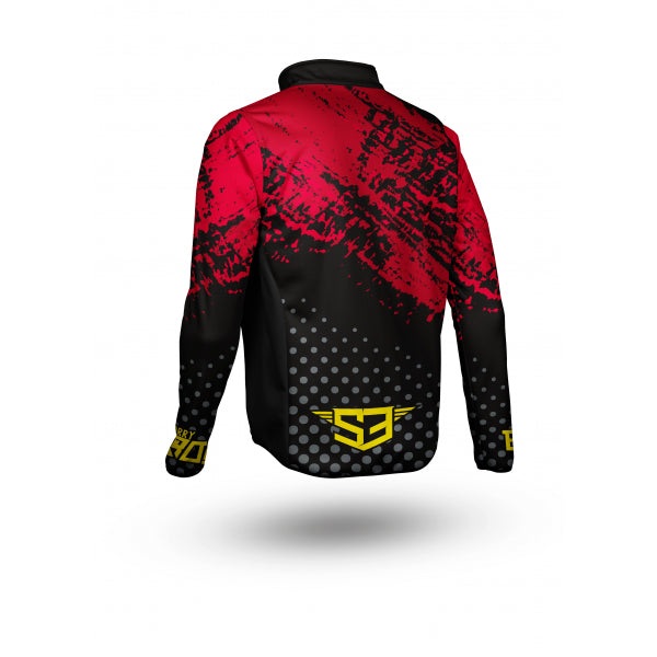 S3 骑行夹克 HYBRID JACKET SORRY BRO Hybrid Red