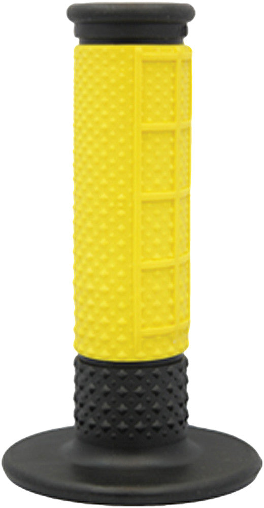 AVON 手把胶 X.9 HALF WAFFLE GRIPS 黄/黑