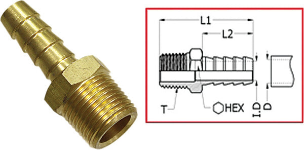 SP1 燃油系统 Hose Barb Fitting