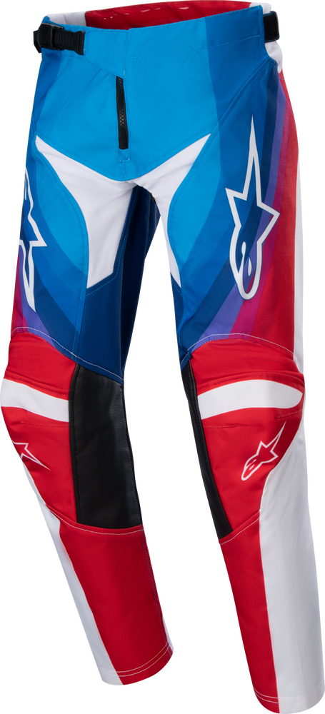 Alpinestars 青少年款 骑行裤 Youth Racer Pneuma Pants Youth Blue/Mars Red/White