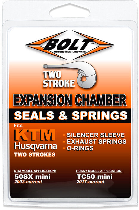 BOLT 排气管 2-STROKE O-RING SPRING AND COUPLER KIT