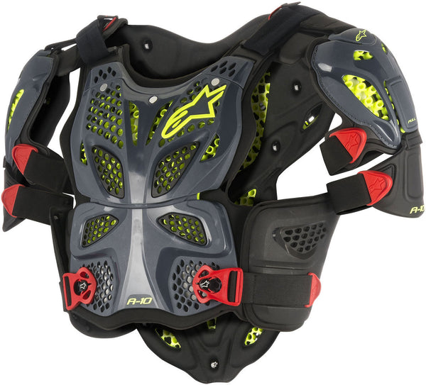 Alpinestars 护胸 A10 Full Chest Protector Anthracite/Red