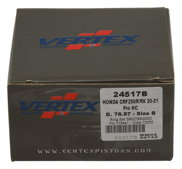 VERTEX 活塞 PISTON KIT HC FORGED 78.97/STD 14.4:1 HON
