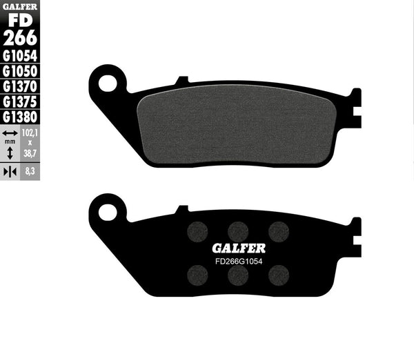 GALFER 刹车片 SEMI METALLIC FD266G1054