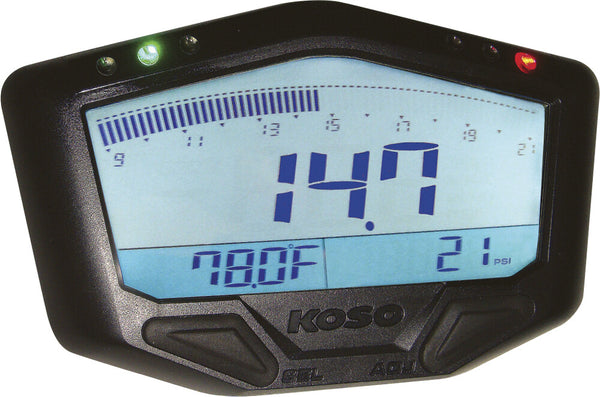 KOSO 仪表 X-2 Boost Gauge w/Air/Fuel Ratio & Temperature