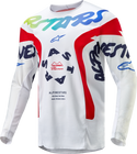 Alpinestars 骑行衣 Racer Hana Jersey Men's White/Multicolor