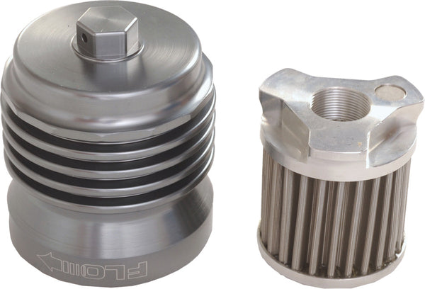 PCRACING 油滤 FLO REUSABLE 钢制 OIL FILTER HD 黑
