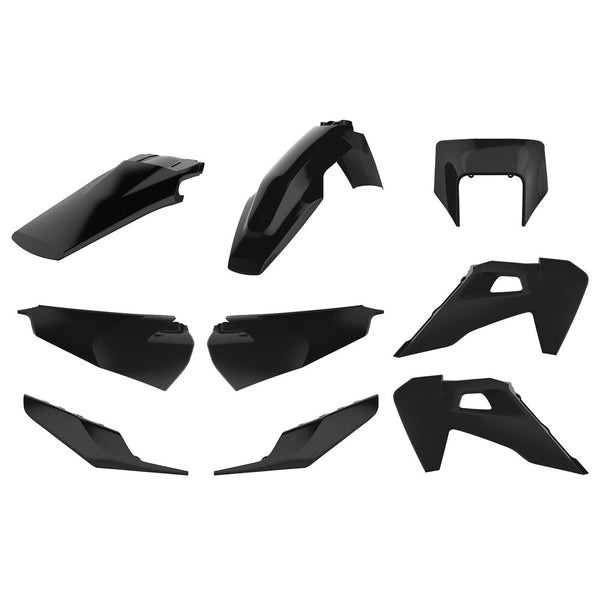 Polisport 车身塑料套件 Husqvarna Full Enduro Kit Black Husq