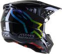 ALPINESTARS 头盔 S-M5 Compass Motocross Helmet Black/Silver