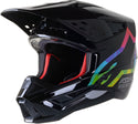 ALPINESTARS 头盔 S-M5 Compass Motocross Helmet Black/Silver