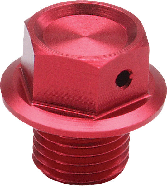 Zeta Suzuki/Yamaha Magnetic Drain Plug RED