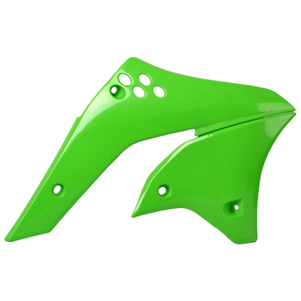 Polisport 水箱护板 Kawasaki Radiator Scoops Kawasaki KX250F(06-08)OEM Color