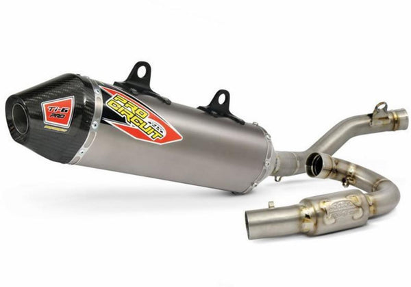 PRO CIRCUIT 排气管 TI-6 EXHAUST SYSTEM W/CARBON END CAP