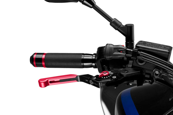 PUIG 手柄/牛角 LEVER BRAKE EXTENDABLE/FOLDABLE 红
