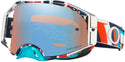 Oakley Airbrake TLD Quattro Motocross Goggles White/Blue