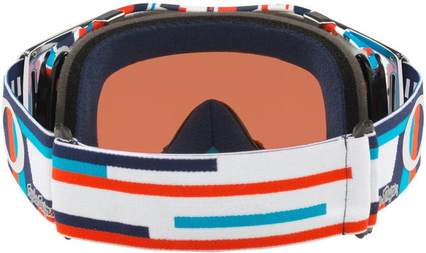 Oakley Airbrake TLD Quattro Motocross Goggles White/Blue