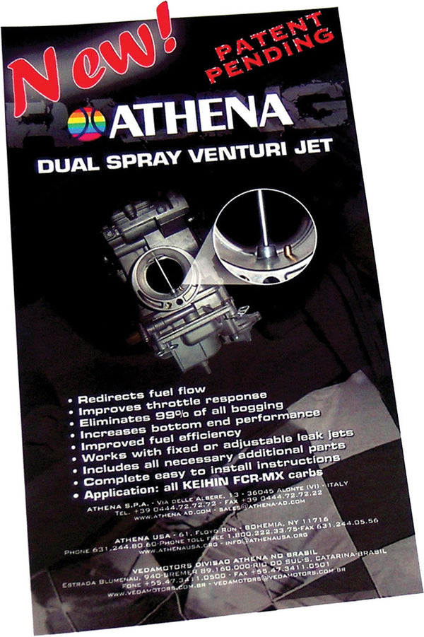 ATHENA 燃油系统 DUAL SPRAY VENTURI JET KIT KEIHIN FCR ALL