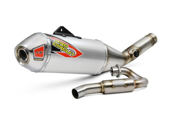 PRO CIRCUIT 排气管 T-6 JCR S/S SYSTEM W/TI CAN CRF450X '19 JCR REPLICA