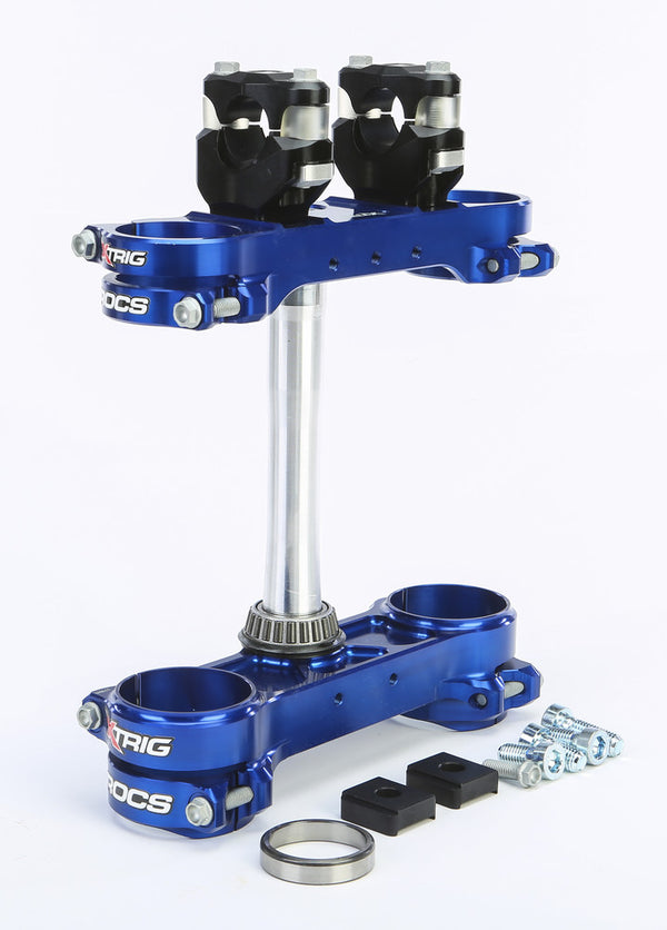 XTRIG 车把 ROCS TECH CLAMP SET 蓝 HUSKY 22MM