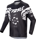 Alpinestars 青少年款 骑行衣 Youth Racer Hana Jersey Black/White Youth