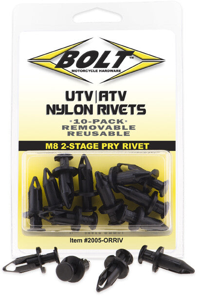 BOLT 五金件 ATV Nylon Rivet Kits