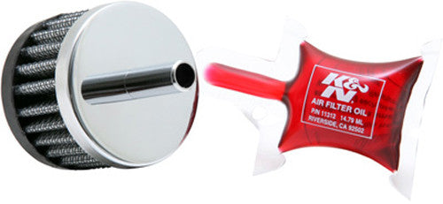 K&N 空滤 Crankcase Vent Air Filter - Remote Mount
