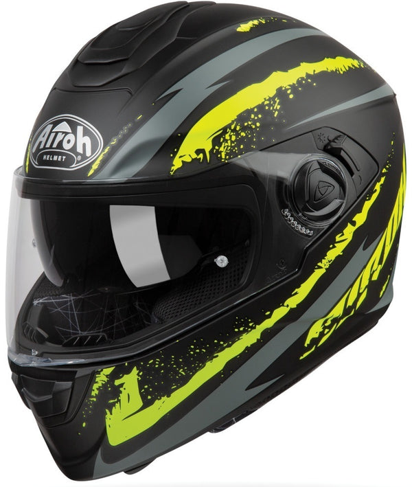 Airoh ST 301 Logo Helmet Yellow Matt