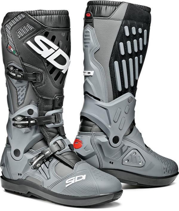 Sidi Atojo SRS Motocross Boots MX Black/White/Yellow