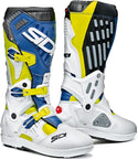 Sidi Atojo SRS Motocross Boots MX Black/White/Yellow