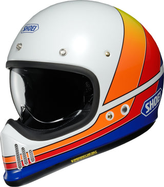Shoei EX-Zero Equation TC-2 Helmet White/Red/Yellow