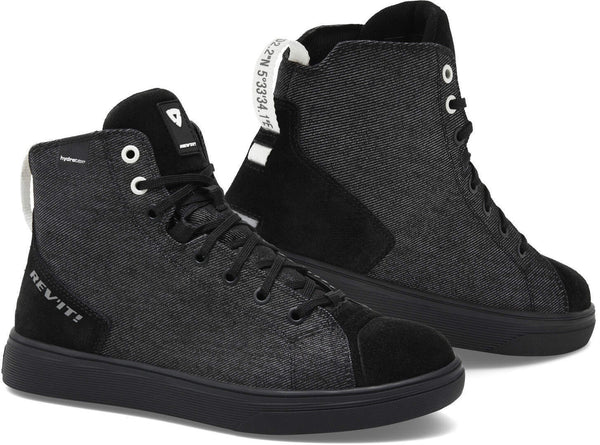 REV'IT! Delta H2O Ladies Black Motorcycle Shoes