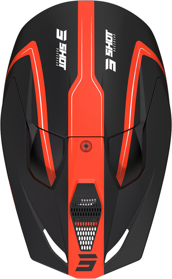 Shot 头盔 Furious Reflex Motocross Helmet Black Matt/Orange