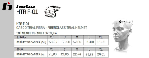 HEBO 头盔 Helmet Helmet Trial Zone Policarbonato 攀爬