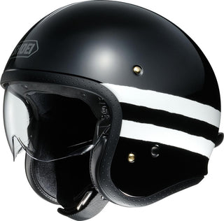 Shoei J.O Sequel Jet Helmet Black/White