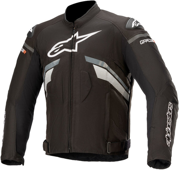 ALPINESTARS 骑行夹克 T-GP Plus V3 Motorcycle Textile Jacket Black/White/Grey