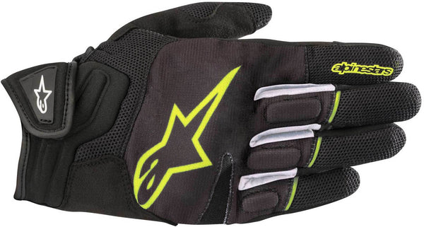 ALPINESTARS 手套 Atom Gloves Black/Yellow