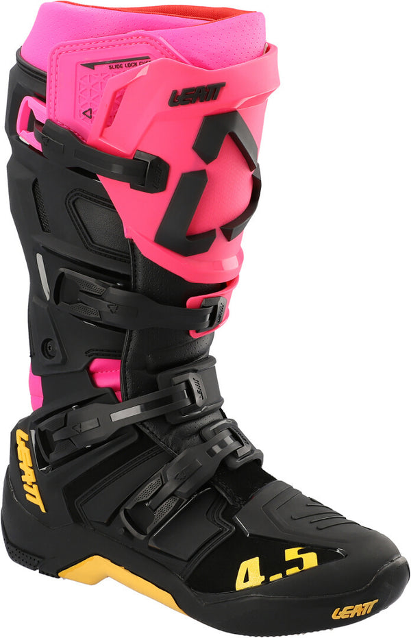 Leatt 4.5 Motocross Boots, MX Pink/Black