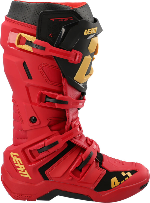 Leatt 4.5 Motocross Boots, MX Red