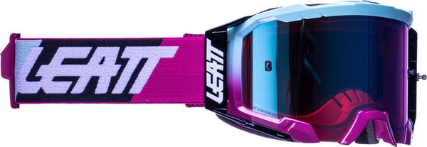 Leatt Velocity 5.5 Iriz Fade Motocross Goggles Purple