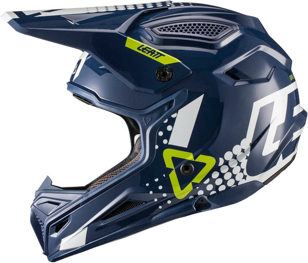 Leatt GPX 4.5 V20.2 Motocross Helmet MX Blue/White