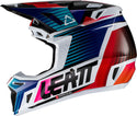 Leatt Moto 8.5 V22 Composite Motocross Helmet with Goggles Royal Blue