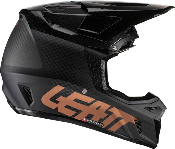 Leatt Moto 9.5 V22 Carbon Motocross Helmet with Goggles, Set, Kit