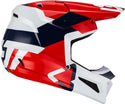 LEATT 头盔 2.5 Tricolor Motocross Helmet White/Red/Blue